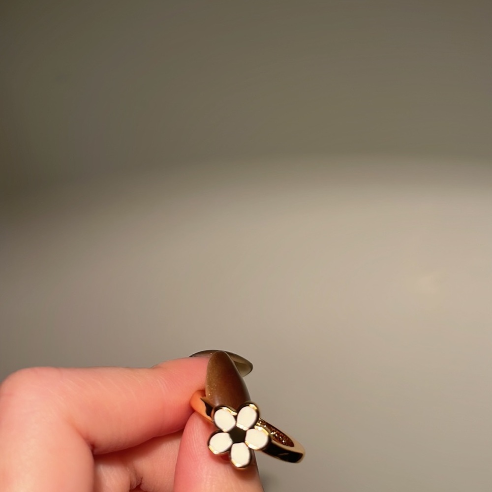Marc by Marc Jacobs Daisy gold plated ring - Picture 2 of 6